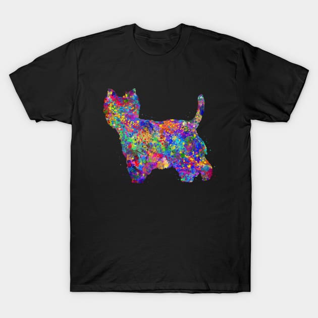 westie dog T-Shirt by Yahya Art